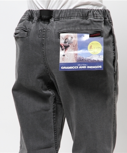 Gramicci（グラミチ）の「【Ciaopanic】×【GRAMICCI】　ストレッチデニムNARROWPANTS（デニムパンツ・メンズ・インディゴブルー/ブルー/グレー・SMALL/MEDIUM/LARGE）」の8枚目の写真