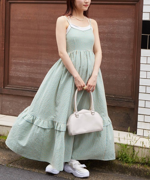 感謝sale♡さらやわコットンローウエストワンピース　ギンガムチェック黒。. ＊ 感謝sale♡さらやわコットンローウエストワンピース ギンガム