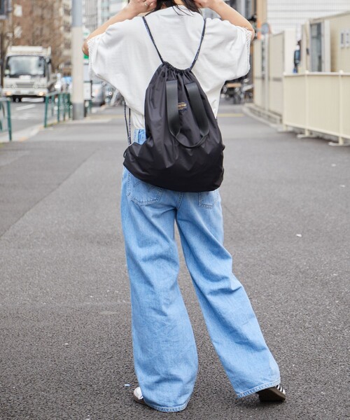 PUBLUX(パブリュクス)の「PENDLETON × PUBLUX/ペンドルトン 別注 2WAY リップストップ ナップザック 限定展開(バックパック/リュック・レディース・オリーブ/グレー/ブラック・ONE SIZE)」の16枚目の写真