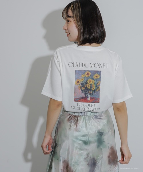 SENSE OF PLACE by URBAN RESEARCH（センスオブプレイスバイアーバンリサーチ）の「『別注』THE MET×SENSE OF PLACE　アートグラフィックTシャツB（Tシャツ/カットソー・レディース・オフホワイト・ONE）」の10枚目の写真
