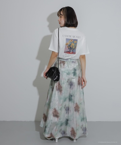 SENSE OF PLACE by URBAN RESEARCH（センスオブプレイスバイアーバンリサーチ）の「『別注』THE MET×SENSE OF PLACE　アートグラフィックTシャツB（Tシャツ/カットソー・レディース・オフホワイト・ONE）」の8枚目の写真