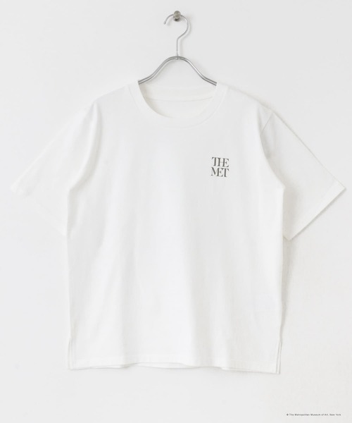 SENSE OF PLACE by URBAN RESEARCH（センスオブプレイスバイアーバンリサーチ）の「『別注』THE MET×SENSE OF PLACE　アートグラフィックTシャツB（Tシャツ/カットソー・レディース・オフホワイト・ONE）」の7枚目の写真