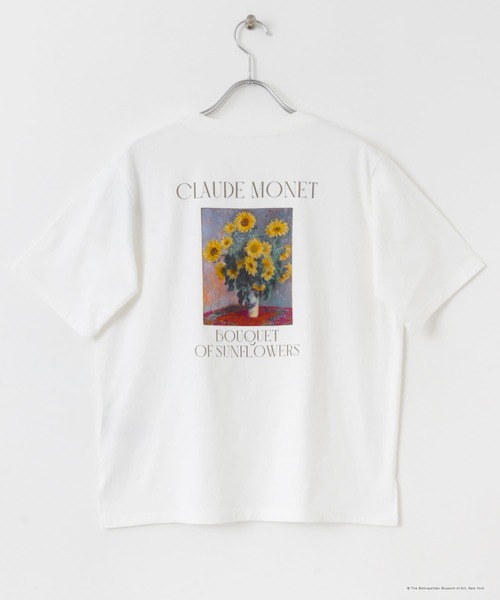 SENSE OF PLACE by URBAN RESEARCH（センスオブプレイスバイアーバンリサーチ）の「『別注』THE MET×SENSE OF PLACE　アートグラフィックTシャツB（Tシャツ/カットソー・レディース・オフホワイト・ONE）」の6枚目の写真