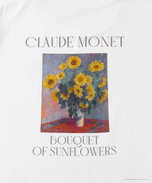 SENSE OF PLACE by URBAN RESEARCH（センスオブプレイスバイアーバンリサーチ）の「『別注』THE MET×SENSE OF PLACE　アートグラフィックTシャツB（Tシャツ/カットソー・レディース・オフホワイト・ONE）」の5枚目の写真