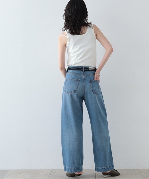 GALLEST（ギャレスト）の「◆ストラップリブタンクトップ（タンクトップ・レディース・ホワイト系/ブラック/ボルドー・38）」の13枚目の写真