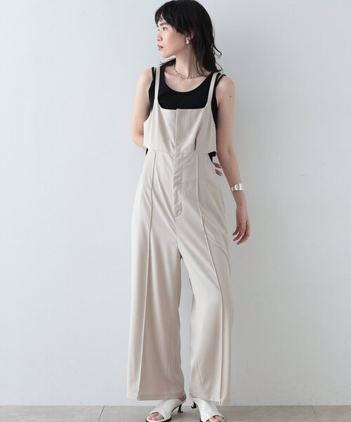 GALLEST（ギャレスト）の「◆ストラップリブタンクトップ（タンクトップ・レディース・ホワイト系/ブラック/ボルドー・38）」の12枚目の写真