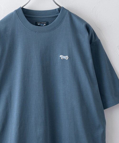 PENNEYS（ぺニーズ）の「Penneys（ぺニーズ）別注クルーネックTシャツ（WEB限定カラー）（Tシャツ/カットソー・メンズ・ホワイト/ブラック/ベージュ/ネイビー/その他1/その他2/ケリーグリーン/ロイヤルブルー・S/M/L/XL）」の6枚目の写真