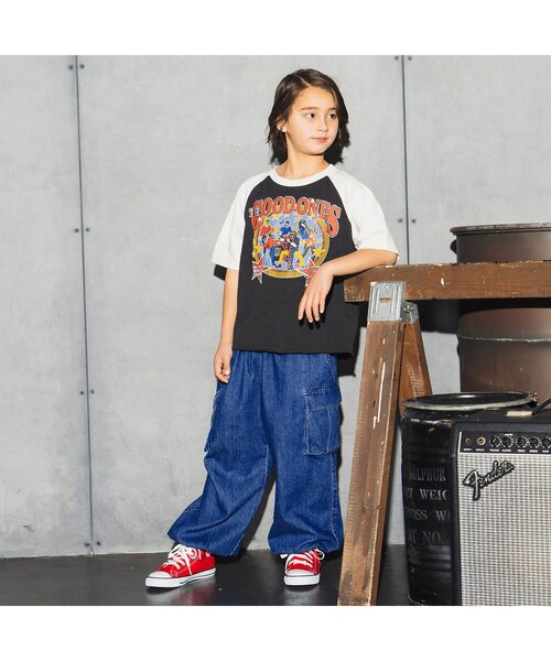 BREEZE（ブリーズ）の「【BREEZE NEW JACK】カーゴパンツ_90～160cm展開_一部WEB限定サイズ（カーゴパンツ・キッズ・ライム/インディゴブルー/カーキ・90/100/110/120/130/140/150/160）」の4枚目の写真