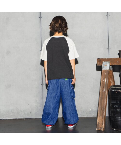 BREEZE（ブリーズ）の「【BREEZE NEW JACK】カーゴパンツ_90～160cm展開_一部WEB限定サイズ（カーゴパンツ・キッズ・ライム/インディゴブルー/カーキ・90/100/110/120/130/140/150/160）」の5枚目の写真