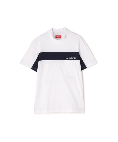 New Balance Golf（ニューバランスゴルフ）の「モックネック プルオーバー カットソー（Tシャツ/カットソー・メンズ・イエロー/ダークインディゴブルー/ホワイト・MEDIUM/X-LARGE/XX-LARGE/LARGE）」の11枚目の写真