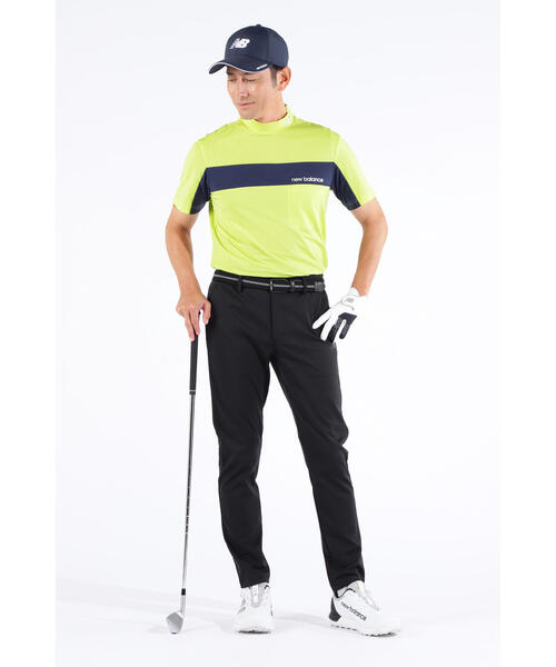 New Balance Golf（ニューバランスゴルフ）の「モックネック プルオーバー カットソー（Tシャツ/カットソー・メンズ・イエロー/ダークインディゴブルー/ホワイト・MEDIUM/X-LARGE/XX-LARGE/LARGE）」の14枚目の写真