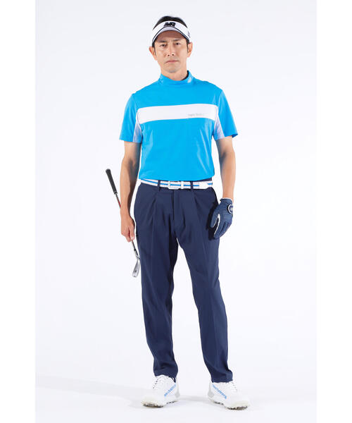New Balance Golf（ニューバランスゴルフ）の「モックネック プルオーバー カットソー（Tシャツ/カットソー・メンズ・イエロー/ダークインディゴブルー/ホワイト・MEDIUM/X-LARGE/XX-LARGE/LARGE）」の21枚目の写真