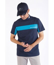 【new balance golf】モックネック プルオーバー カットソー