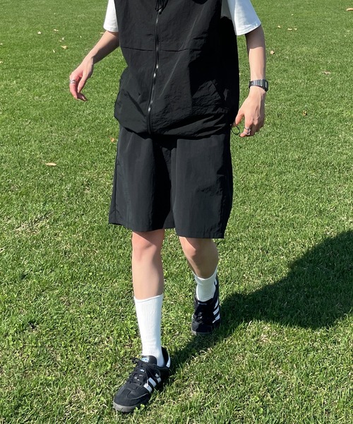 Chillfar（チルファー）の「ナイロンショートパンツ（その他パンツ・レディース・カーキ/ホワイト/ブラック・FREE）」の2枚目の写真