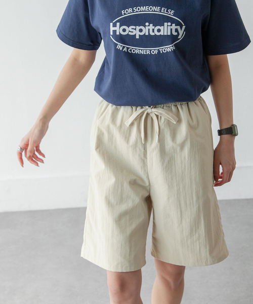 ショートパンツ CANVAS SHORTS ナイロンショートパンツ — HABUBOXオンラインストア