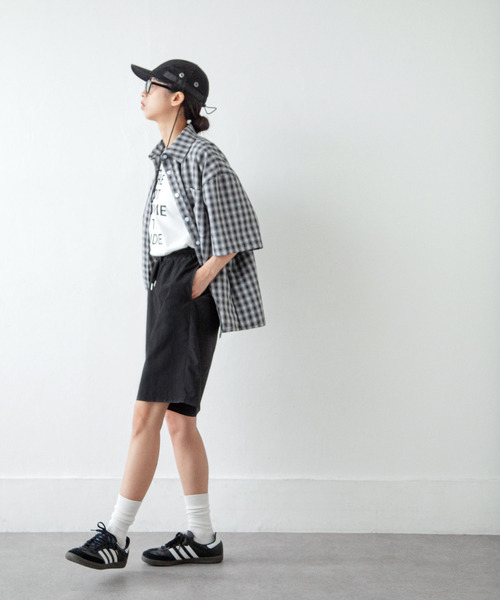 Chillfar（チルファー）の「ナイロンショートパンツ（その他パンツ・レディース・カーキ/ホワイト/ブラック・FREE）」の17枚目の写真