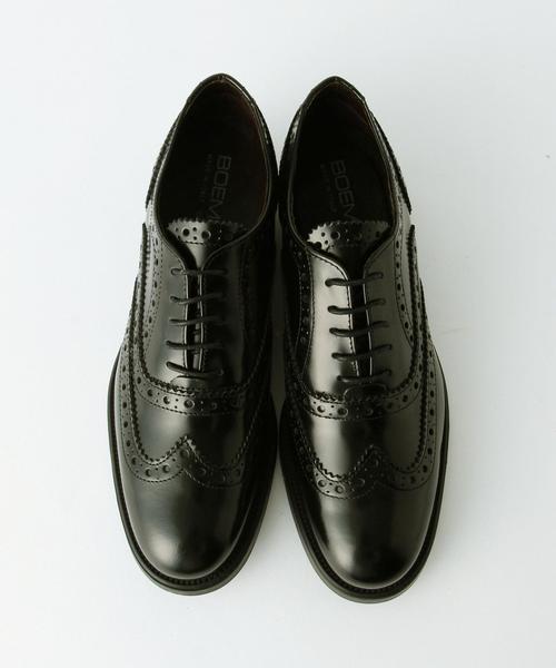 BOEMOS（ボエモス）の「BOEMOSメダリオンレースアップ/BCBOEMOS MDLN RACE UP◆（その他シューズ・レディース・ブラック・36/35/38/37）」の2枚目の写真