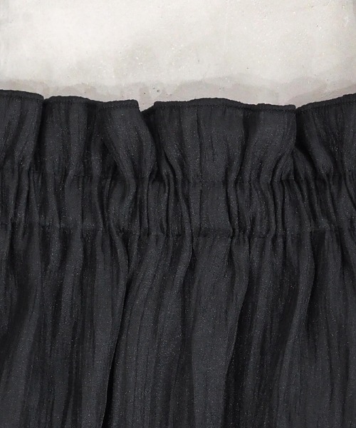 tiptop（ティップトップ）の「シアー2wayフリルビスチェ（キャミソール・レディース・オレンジ/アイボリー/ブラック・FREE）」の10枚目の写真