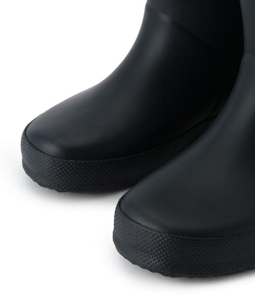 BEAUTY&YOUTH UNITED ARROWS(ビューティーアンドユースユナイテッドアローズ)の「BY KIDS HUNTER FIRST CLASSIC レインブーツ(レインシューズ・キッズ・レッド/ネイビー・10/9/8)」の4枚目の写真