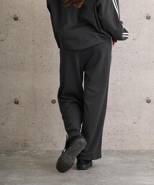 NORA（ノラ）の「NORA/ノラ/ジャージラインパンツ（その他パンツ・レディース・チャコールグレー/ホワイト/グレー系その他3・L/M/XL）」の12枚目の写真