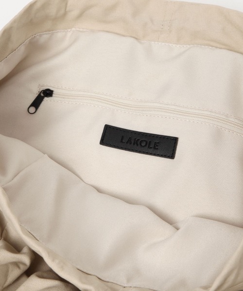 LAKOLE（ラコレ）の「ドロストリュック / 117900（バックパック/リュック・メンズ・ブラック/グレー/ベージュ/アイボリー・FREE）」の21枚目の写真