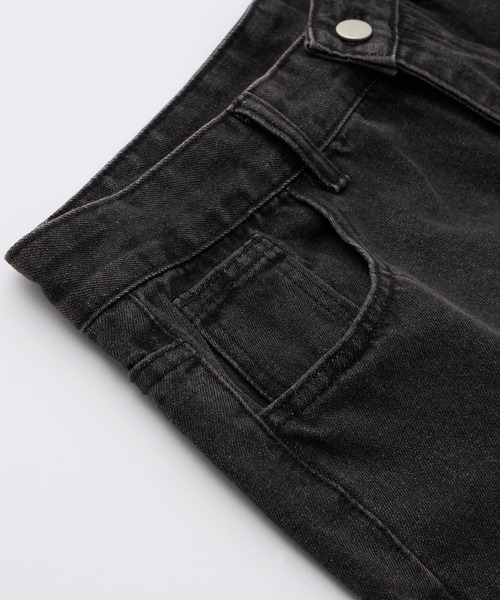 セール】ヴィンテージライクルーズストレートデニムパンツ