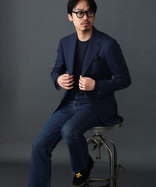 BEAMS F ヘリンボーン テーラードジャケット　48 BEAMS F ヘリンボーン テーラードジャケット 48 BEAMS F（ビームスF