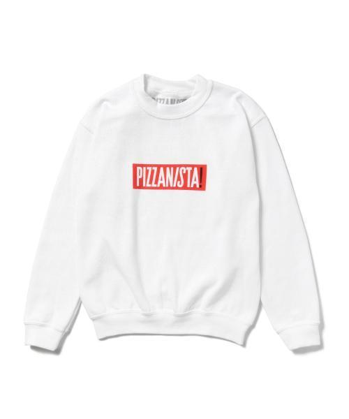 Ray BEAMS(レイビームス)の「PIZZANISTA×Ray BEAMS / 別注ロゴスウェット(スウェット・レディース・ホワイト/ブラック・ONE SIZE)」の8枚目の写真