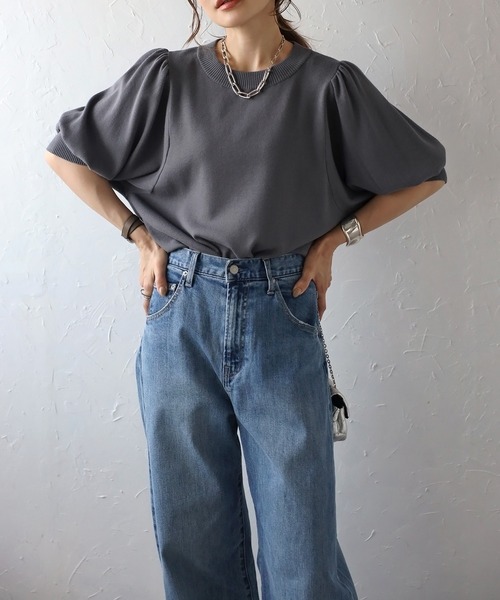 model：H165 着用サイズ：FREE