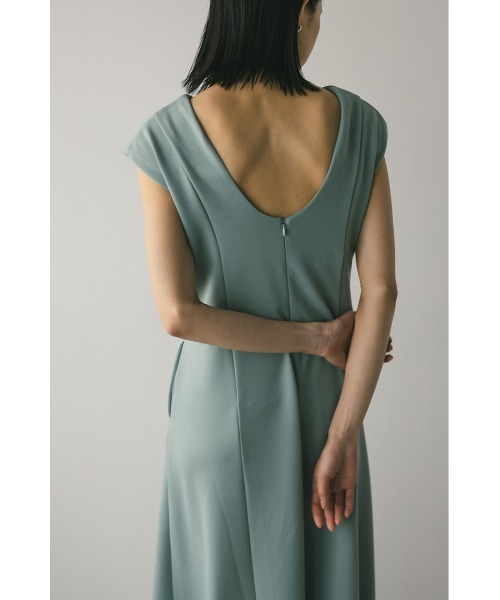 STYLEMIXER（スタイルミキサー）の「バックオープンショルダーカットワンピース（ワンピース・レディース・サックスブルー/ブラック・SMALL/MEDIUM）」の21枚目の写真