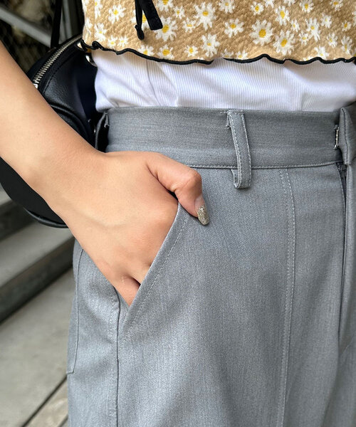 CIAOPANIC(チャオパニック)の「【WEB限定】サイドカットアウトスラックスパンツ(その他パンツ・レディース・グレー・SMALL/MEDIUM)」の13枚目の写真