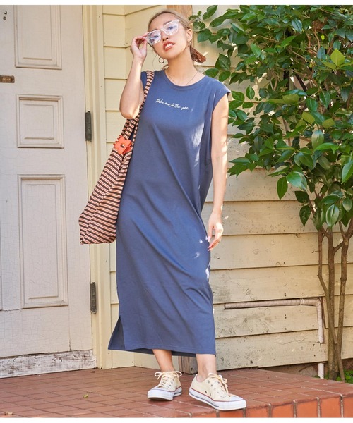 anap mimpi(アナップミンピ)の「ワッフル ボーダー トートバッグ(トートバッグ・レディース・ブラウン/ブルーグリーン・FREE)」の20枚目の写真