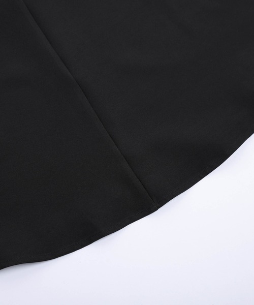 AMELY(エミリー)の「フラワーモチーフAライントップス(Tシャツ/カットソー・レディース・ブラック/ホワイト・L/M)」の17枚目の写真