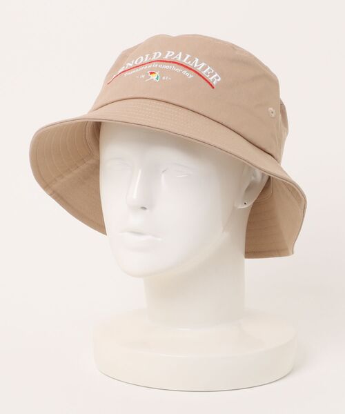 Arnold Palmer(アーノルドパーマー)の「Arnold Palmer バケットハット(ハット・レディース・ブラック/ベージュ/ベージュ系その他/ベージュ系その他2/ブラック系その他/ブラック系その他2・FREE)」の9枚目の写真
