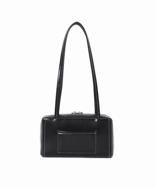 STAND OIL ブラック ボストンバッグ Post Bag · ポストバッグ(ステッチブラック) – Stand Oil Japan