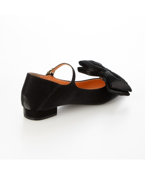 EVOL（イーボル）の「【EVOL】取り外し可リボン2cmヒールポインテッドパンプス IX5467（パンプス・レディース・シルバー/ゴールド/ブラック系その他/ブラック・24.5cm/23.5cm/22.5cm/22.0cm/24.0cm/23.0cm/25.0cm）」の7枚目の写真