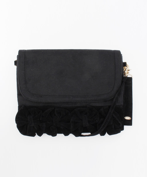 Chico（チコ）の「【who's who Chico】ウールリボンクラッチバック（クラッチバッグ・レディース・ブラック/グレー/ベージュ・FREE）」の17枚目の写真