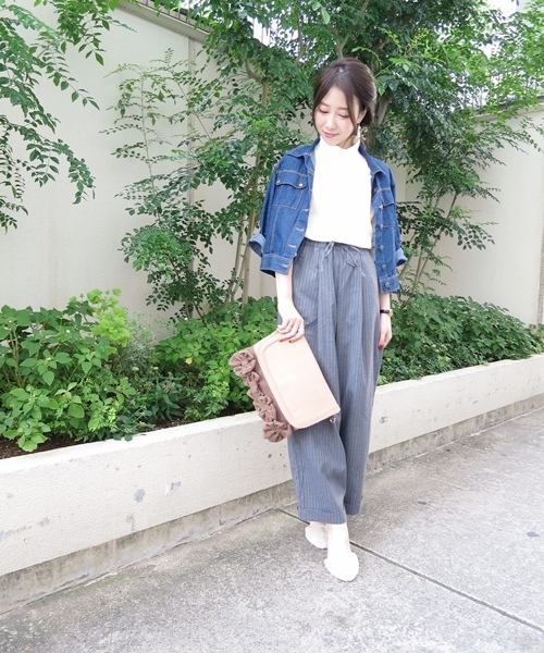 Chico（チコ）の「【who's who Chico】ウールリボンクラッチバック（クラッチバッグ・レディース・ブラック/グレー/ベージュ・FREE）」の19枚目の写真