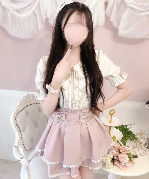 MARS もえにゃ コラボ ブラウス スカート もえにゃ しまむら コラボ ブラウス スカート - メルカリ