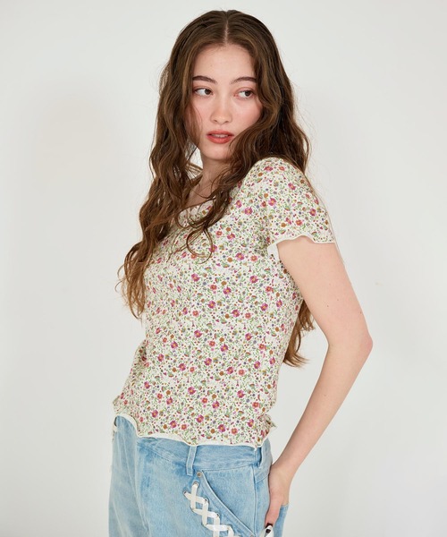 ディズニープリンセスのベビーグッズも大集合 Bonnie ribbed TINA：JOJUN（Tシャツ/カットソー sew and cut トップス