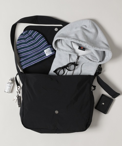 RAGEBLUE（レイジブルー）の「フラップショルダーバッグ（ショルダーバッグ・メンズ・ブラック/ブラック系その他/オフホワイト/ブラック系その他2・FREE）」の20枚目の写真