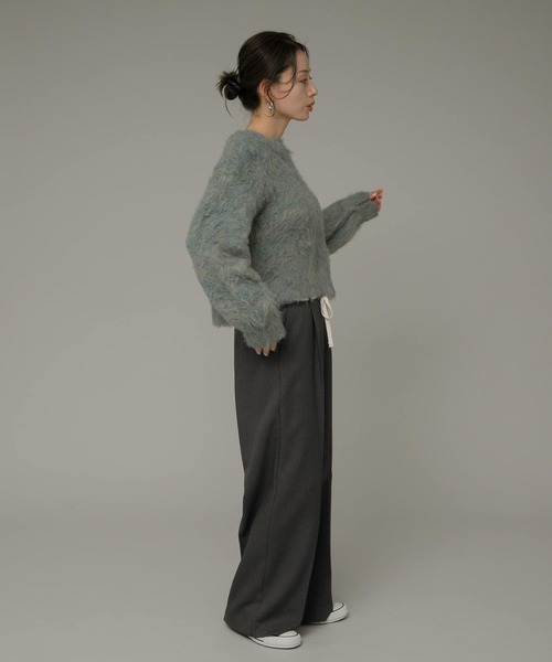 URBAN RESEARCH Sonny Label（アーバンリサーチサニーレーベル）の「カラーメランジ起毛プルオーバー（ニット/セーター・レディース・ブルー系その他/ピンク系その他/グリーン系その他・FREE）」の11枚目の写真