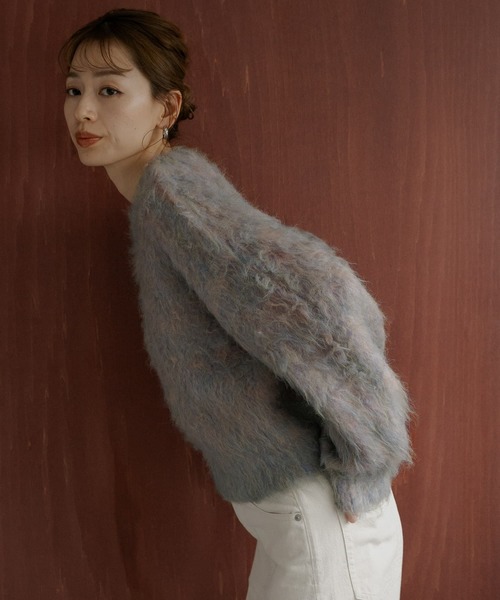 URBAN RESEARCH Sonny Label（アーバンリサーチサニーレーベル）の「カラーメランジ起毛プルオーバー（ニット/セーター・レディース・ブルー系その他/ピンク系その他/グリーン系その他・FREE）」の17枚目の写真