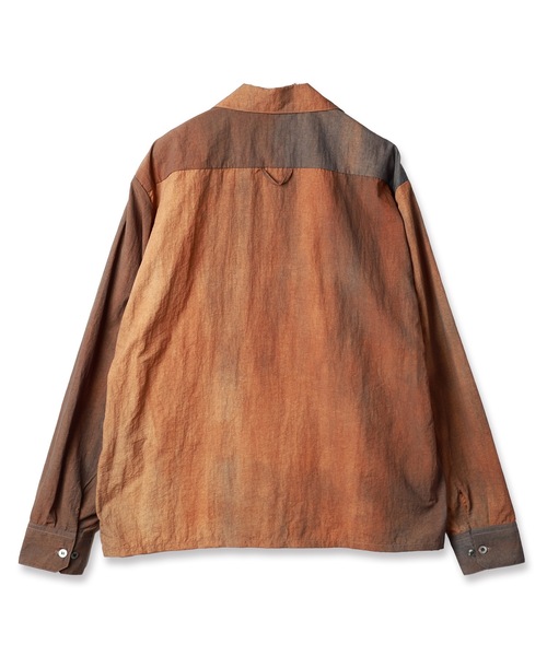 Jieda（ジエダ）の「DYED NYLON OPEN COLLAR SHIRT（シャツ/ブラウス 