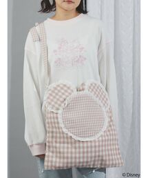 merry jenny | MICKEY / フリルギンガムトート(ハンドバッグ)