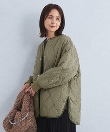 green label relaxing | ［size SHORTあり］リバーシブル キルティング ブルゾン -ウォッシャブル・撥水-(ブルゾン)