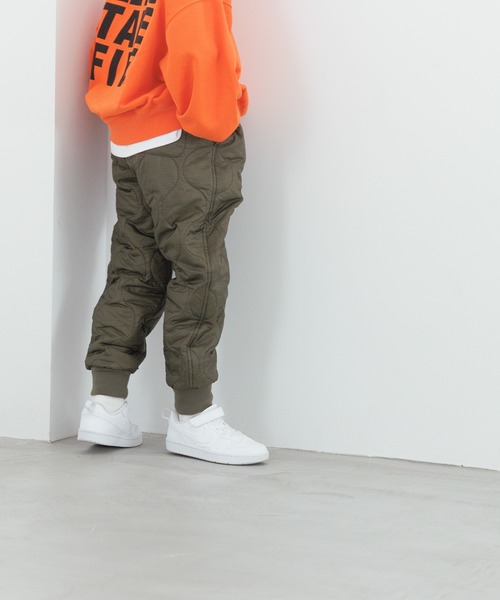 LOWRYS FARM（ローリーズファーム）の「キルティングパンツ　 116812（その他パンツ・キッズ・ブラック/カーキ/ブラウン・110cm/120cm/130cm/140cm/150cm）」の3枚目の写真