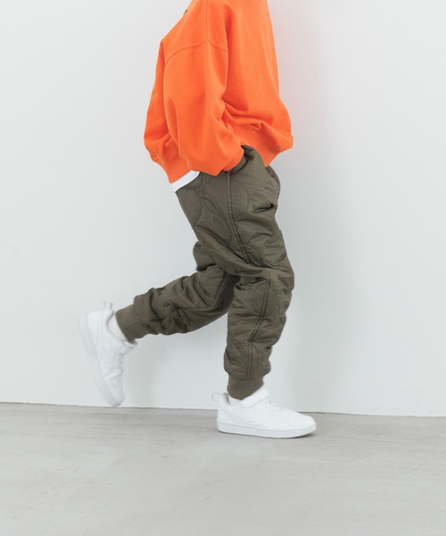 LOWRYS FARM（ローリーズファーム）の「キルティングパンツ　 116812（その他パンツ・キッズ・ブラック/カーキ/ブラウン・110cm/120cm/130cm/140cm/150cm）」の14枚目の写真