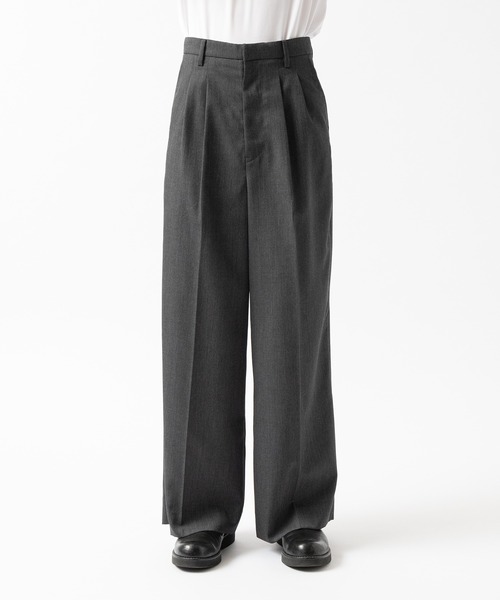 MASU（エムエーエスユー）の「【MASU/エムエーエスユー】WIDE TROUSERS