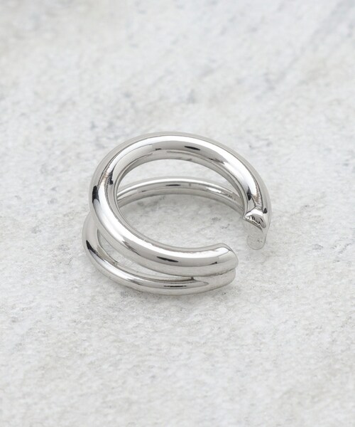 SHOO・LA・RUE(シューラルー)の「【2点セット】イヤカフ(イヤリング・レディース・ブルー/ダークブラウン/ライトグレー・00)」の6枚目の写真